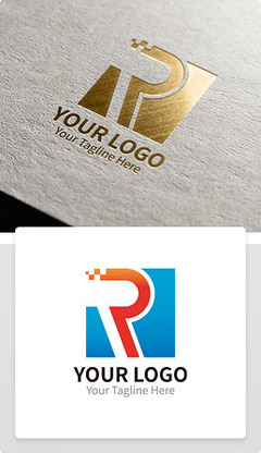 R字母字體專題模板 - 探索R字母LOGO設計的創(chuàng)意與風格